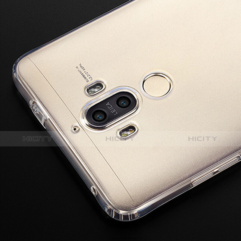 Silikon Schutzhülle Ultra Dünn Tasche Durchsichtig Transparent T04 für Huawei Mate 9 Klar groß