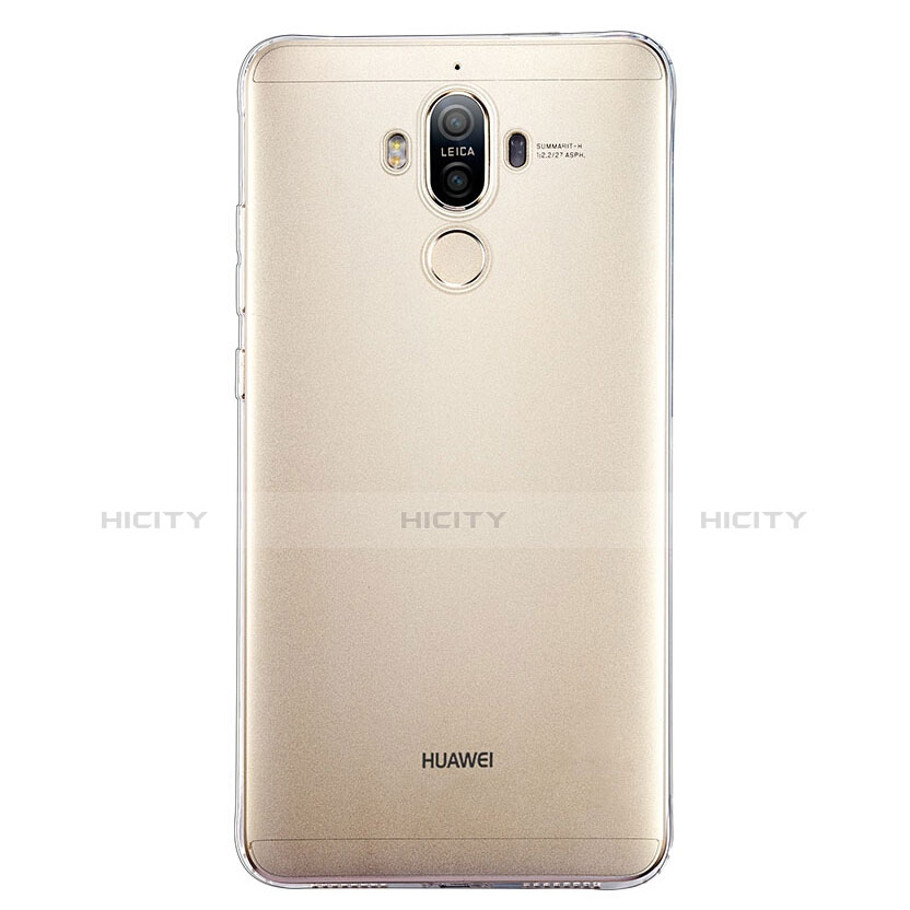Silikon Schutzhülle Ultra Dünn Tasche Durchsichtig Transparent T04 für Huawei Mate 9 Klar groß