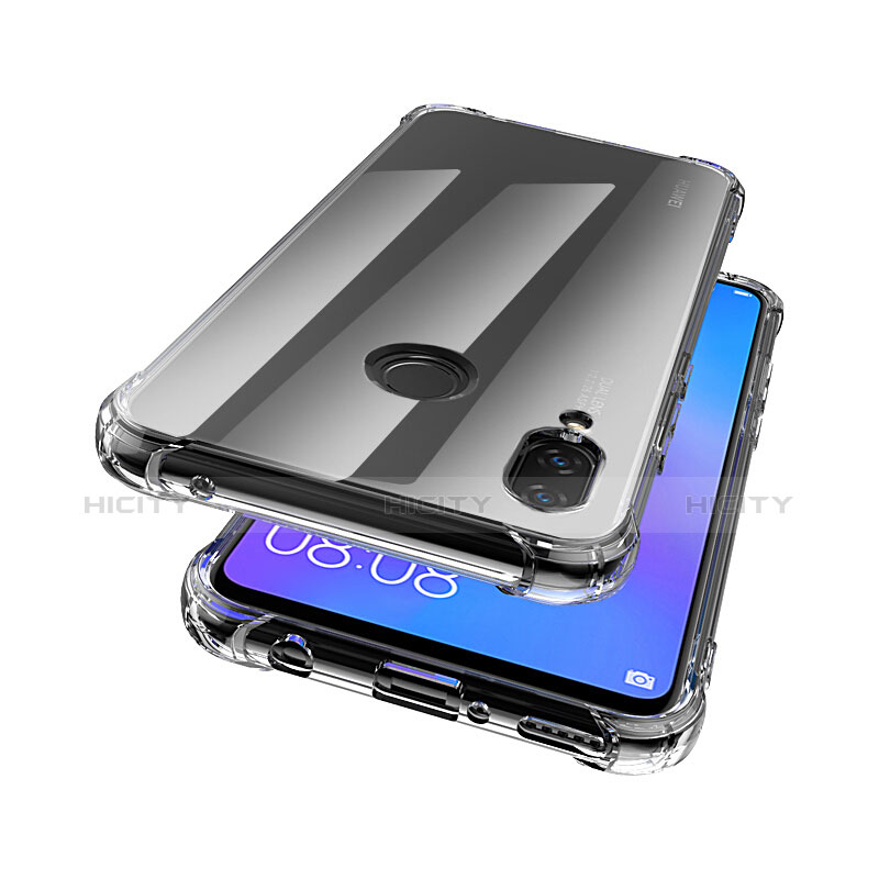 Silikon Schutzhülle Ultra Dünn Tasche Durchsichtig Transparent T04 für Huawei Nova 3i Klar groß
