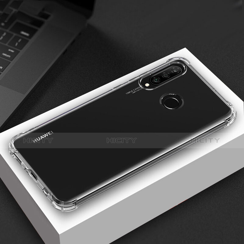 Silikon Schutzhülle Ultra Dünn Tasche Durchsichtig Transparent T04 für Huawei Nova 4e Klar
