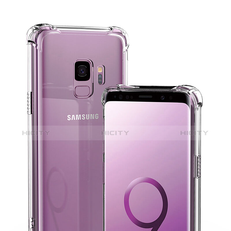 Silikon Schutzhülle Ultra Dünn Tasche Durchsichtig Transparent T04 für Samsung Galaxy S9 Klar Plus