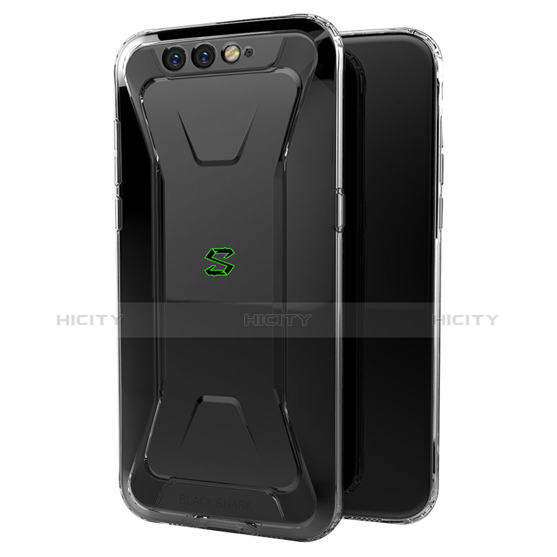 Silikon Schutzhülle Ultra Dünn Tasche Durchsichtig Transparent T04 für Xiaomi Black Shark Klar Plus