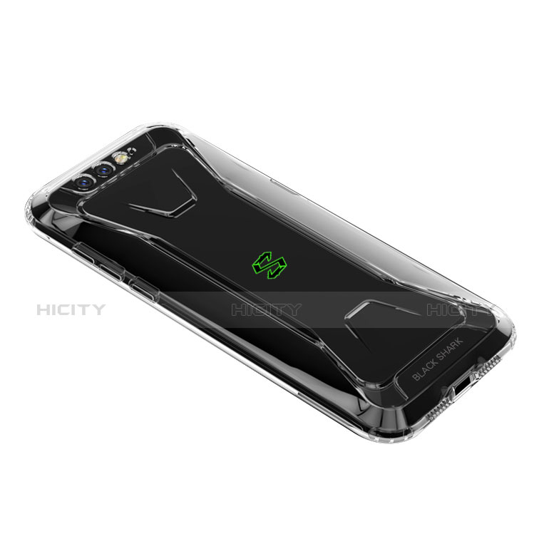 Silikon Schutzhülle Ultra Dünn Tasche Durchsichtig Transparent T04 für Xiaomi Black Shark Klar
