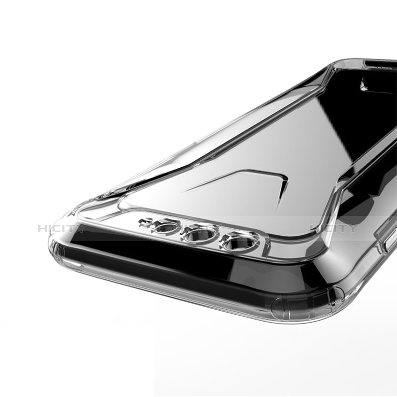 Silikon Schutzhülle Ultra Dünn Tasche Durchsichtig Transparent T04 für Xiaomi Black Shark Klar groß