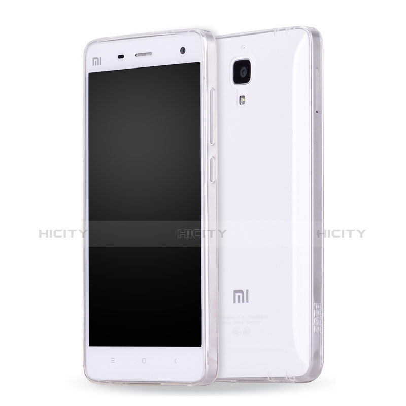Silikon Schutzhülle Ultra Dünn Tasche Durchsichtig Transparent T04 für Xiaomi Mi 4 Klar