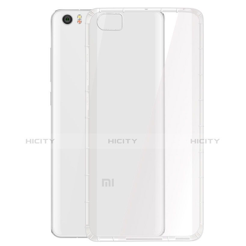 Silikon Schutzhülle Ultra Dünn Tasche Durchsichtig Transparent T04 für Xiaomi Mi Note Klar groß