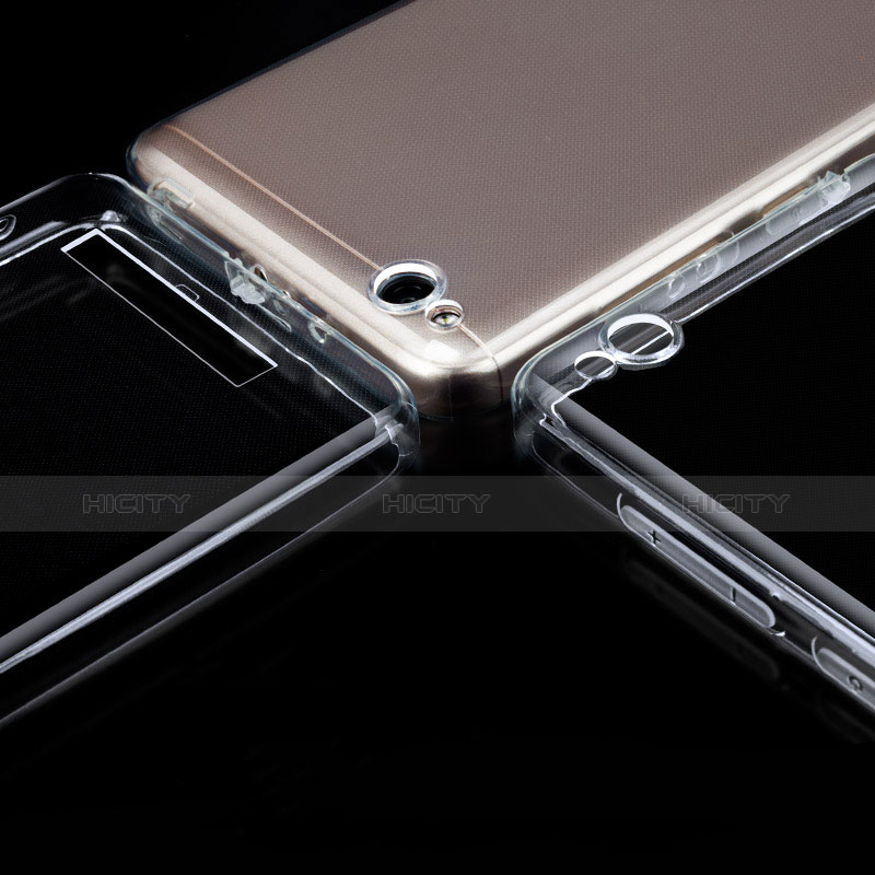 Silikon Schutzhülle Ultra Dünn Tasche Durchsichtig Transparent T04 für Xiaomi Redmi 4A Klar groß