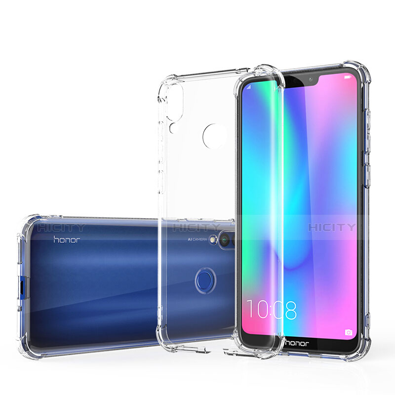 Silikon Schutzhülle Ultra Dünn Tasche Durchsichtig Transparent T05 für Huawei Honor Play 8C Klar