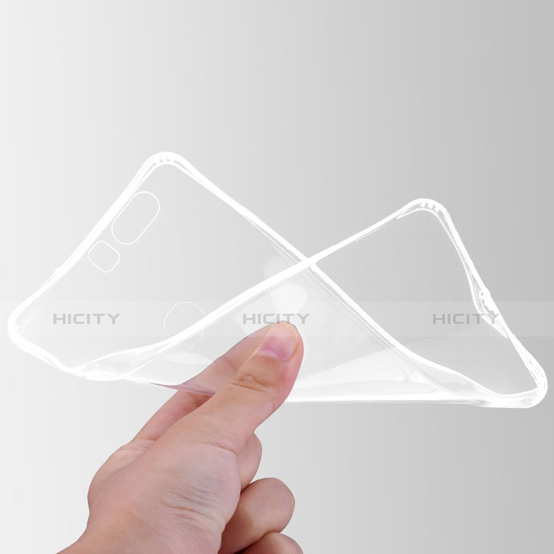 Silikon Schutzhülle Ultra Dünn Tasche Durchsichtig Transparent T05 für Huawei Honor V8 Klar