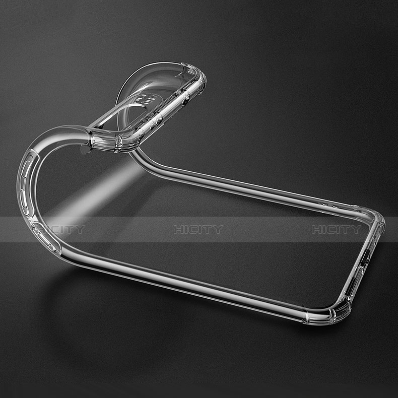 Silikon Schutzhülle Ultra Dünn Tasche Durchsichtig Transparent T05 für Huawei Honor View 20 Klar groß