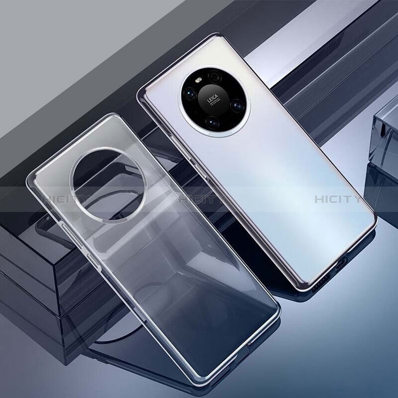 Silikon Schutzhülle Ultra Dünn Tasche Durchsichtig Transparent T05 für Huawei Mate 40 Pro Klar
