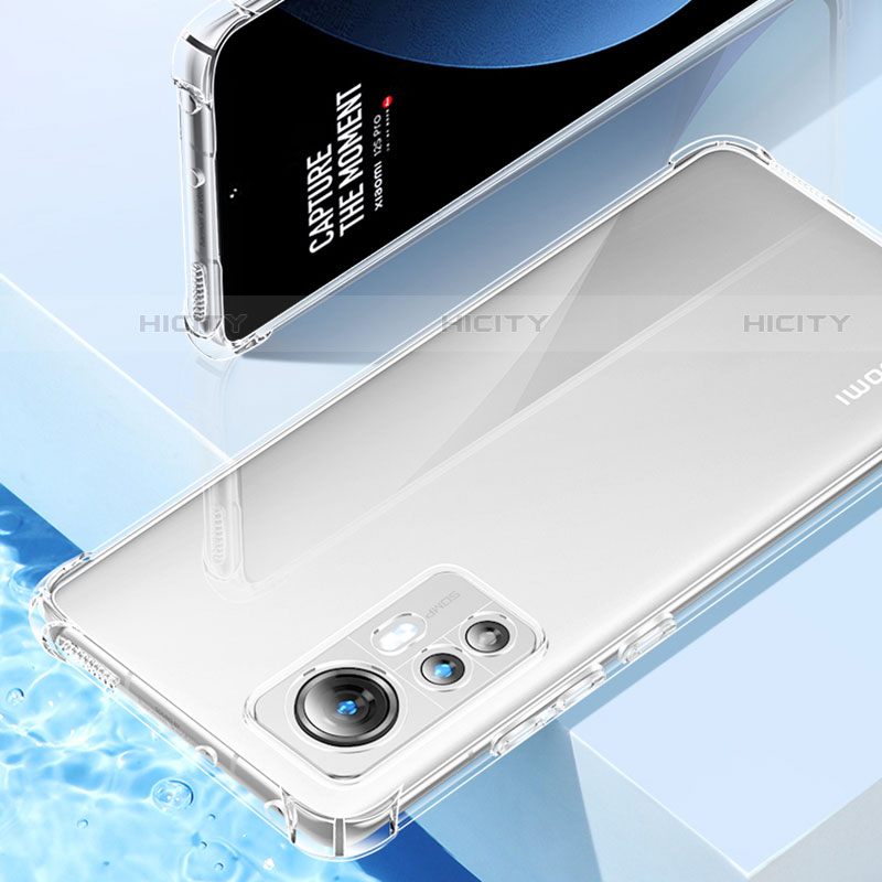 Silikon Schutzhülle Ultra Dünn Tasche Durchsichtig Transparent T05 für Xiaomi Mi 12X 5G Klar