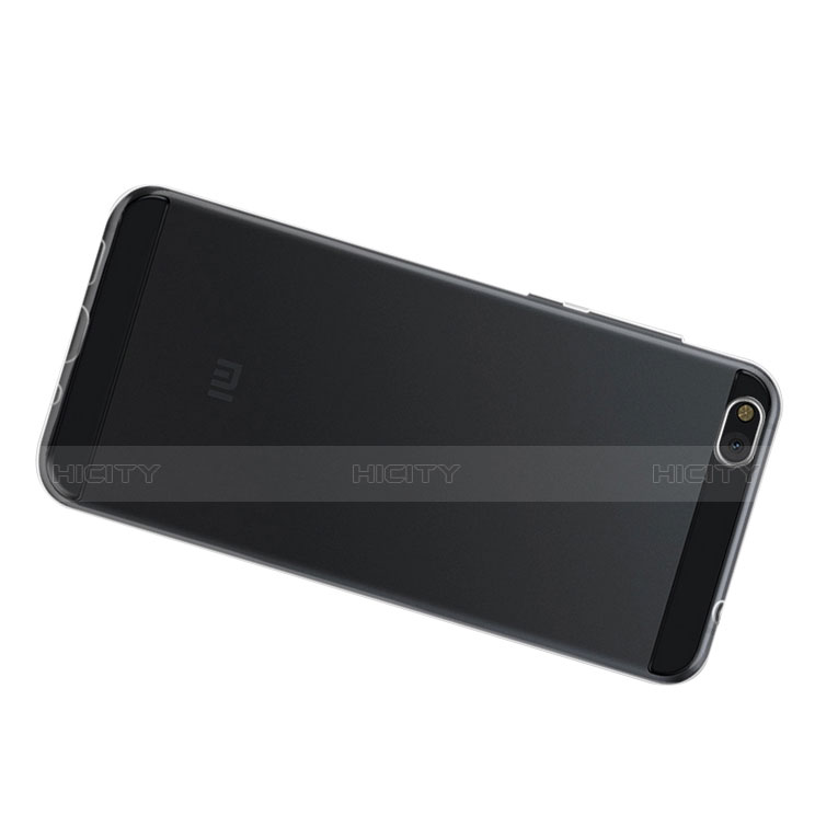 Silikon Schutzhülle Ultra Dünn Tasche Durchsichtig Transparent T05 für Xiaomi Mi 5C Klar groß