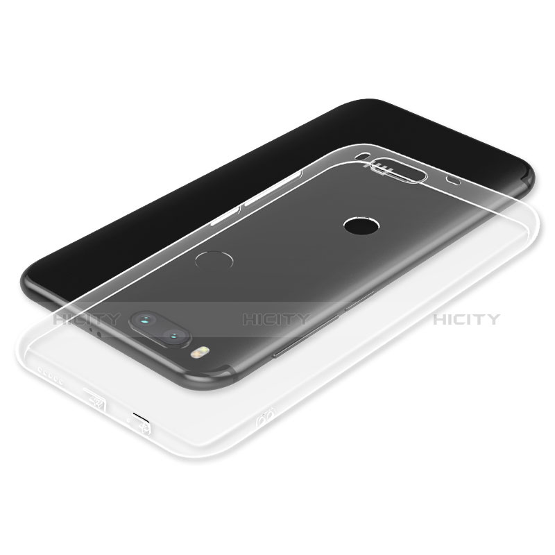 Silikon Schutzhülle Ultra Dünn Tasche Durchsichtig Transparent T05 für Xiaomi Mi 5X Klar