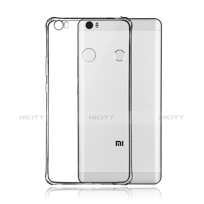 Silikon Schutzhülle Ultra Dünn Tasche Durchsichtig Transparent T05 für Xiaomi Mi Max Klar groß