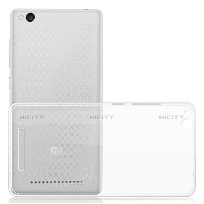 Silikon Schutzhülle Ultra Dünn Tasche Durchsichtig Transparent T05 für Xiaomi Redmi 3 Pro Klar groß