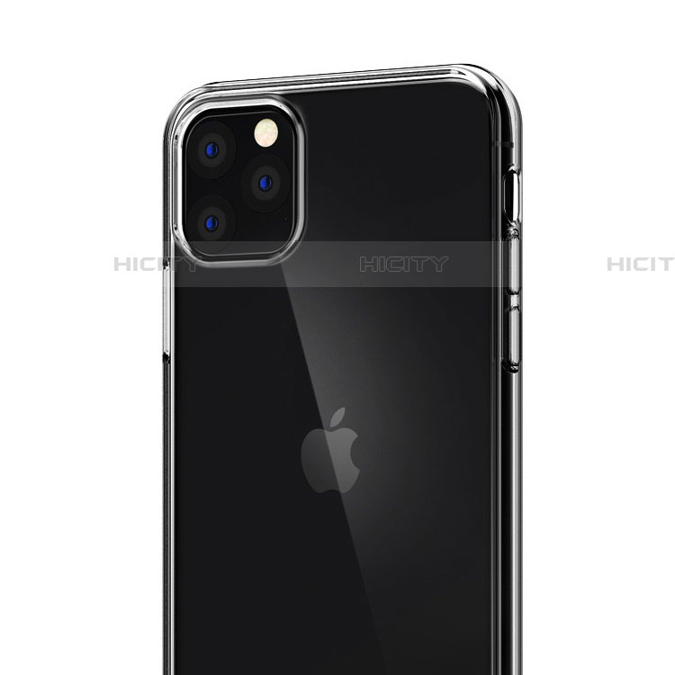 Silikon Schutzhülle Ultra Dünn Tasche Durchsichtig Transparent T06 für Apple iPhone 11 Pro Klar groß