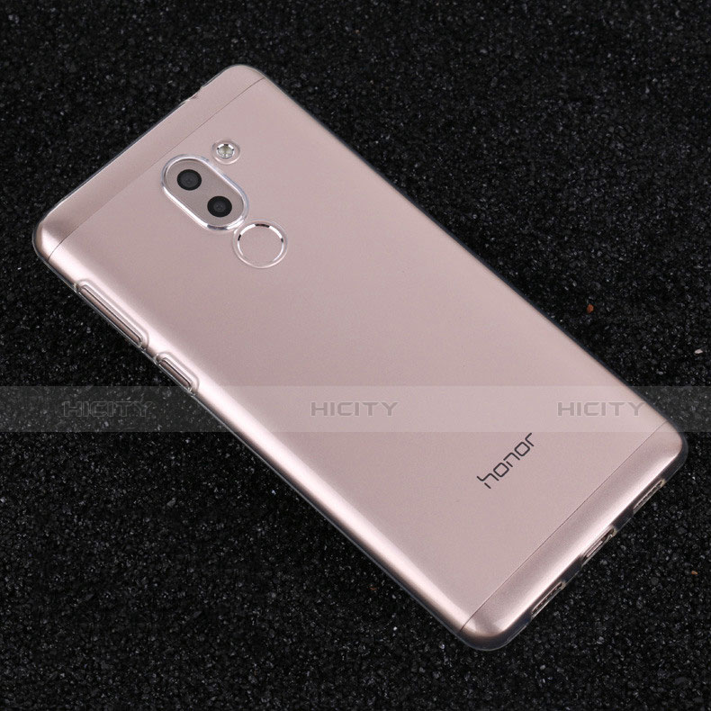 Silikon Schutzhülle Ultra Dünn Tasche Durchsichtig Transparent T06 für Huawei GR5 (2017) Klar groß