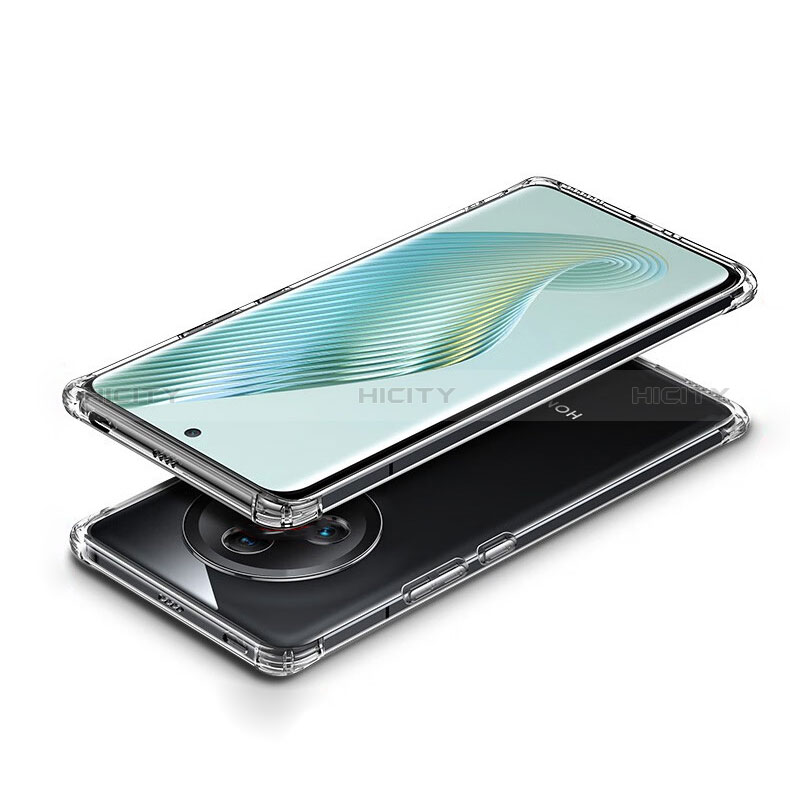 Silikon Schutzhülle Ultra Dünn Tasche Durchsichtig Transparent T06 für Huawei Honor Magic5 5G Klar