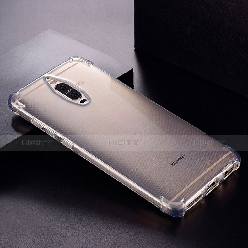 Silikon Schutzhülle Ultra Dünn Tasche Durchsichtig Transparent T06 für Huawei Mate 9 Pro Klar