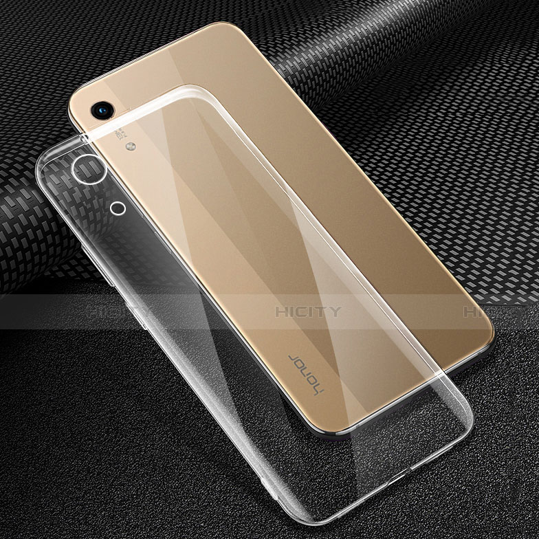 Silikon Schutzhülle Ultra Dünn Tasche Durchsichtig Transparent T06 für Huawei Y6 (2019) Klar Plus