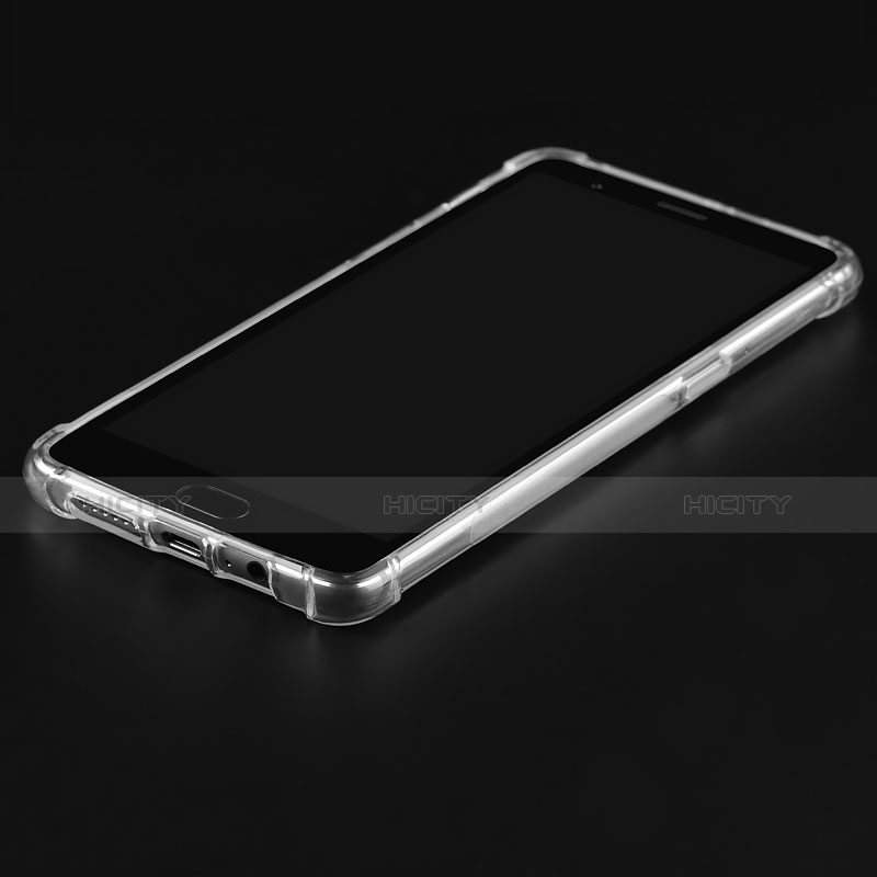 Silikon Schutzhülle Ultra Dünn Tasche Durchsichtig Transparent T06 für OnePlus 3T Grau