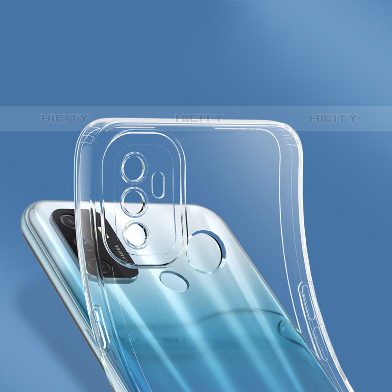 Silikon Schutzhülle Ultra Dünn Tasche Durchsichtig Transparent T06 für Oppo A53s Klar