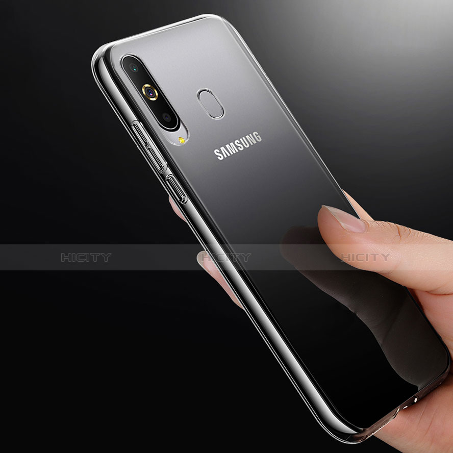 Silikon Schutzhülle Ultra Dünn Tasche Durchsichtig Transparent T06 für Samsung Galaxy A8s SM-G8870 Klar
