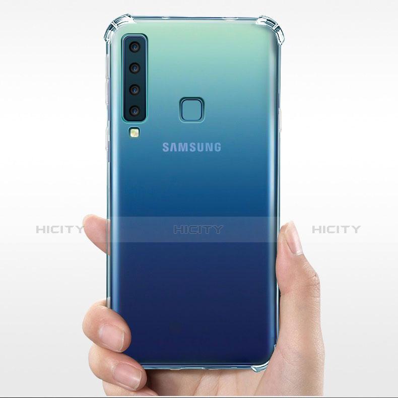 Silikon Schutzhülle Ultra Dünn Tasche Durchsichtig Transparent T06 für Samsung Galaxy A9s Klar groß