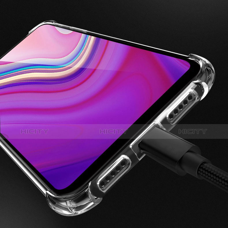 Silikon Schutzhülle Ultra Dünn Tasche Durchsichtig Transparent T06 für Samsung Galaxy A9s Klar groß