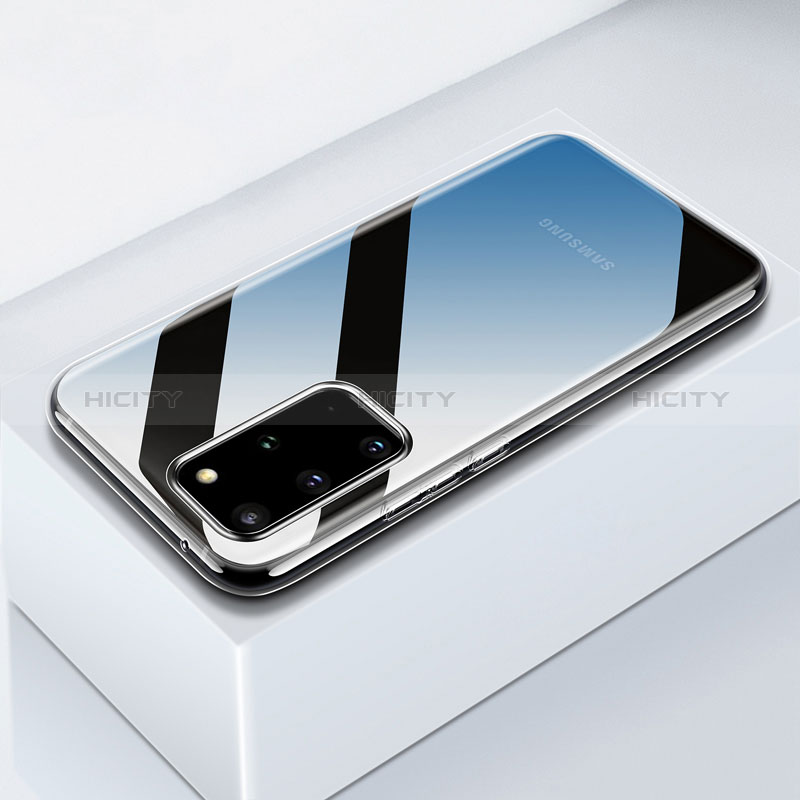 Silikon Schutzhülle Ultra Dünn Tasche Durchsichtig Transparent T06 für Samsung Galaxy S20 Plus Klar