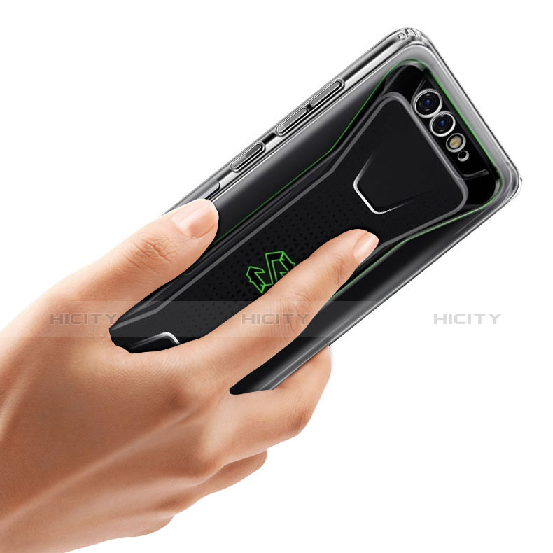 Silikon Schutzhülle Ultra Dünn Tasche Durchsichtig Transparent T06 für Xiaomi Black Shark Klar groß