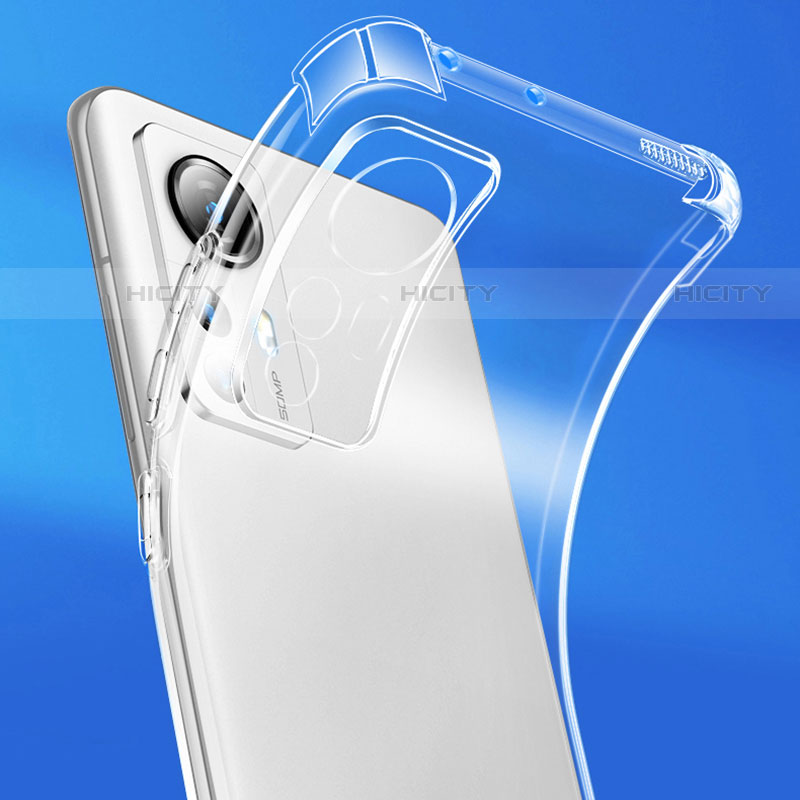 Silikon Schutzhülle Ultra Dünn Tasche Durchsichtig Transparent T06 für Xiaomi Mi 12S 5G Klar