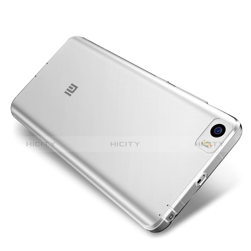 Silikon Schutzhülle Ultra Dünn Tasche Durchsichtig Transparent T06 für Xiaomi Mi 5 Klar groß