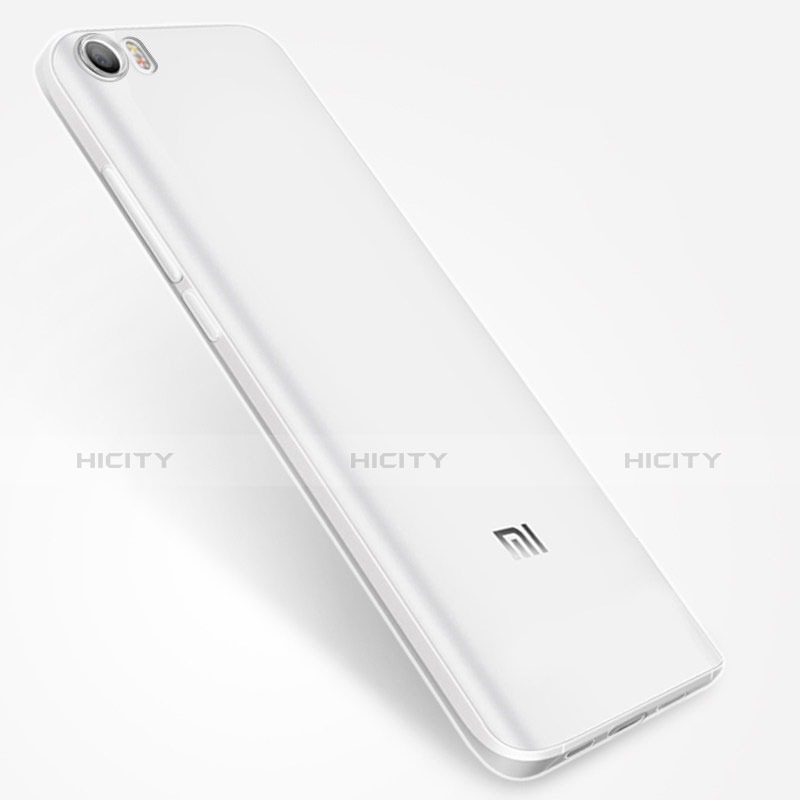 Silikon Schutzhülle Ultra Dünn Tasche Durchsichtig Transparent T06 für Xiaomi Mi 5 Klar groß