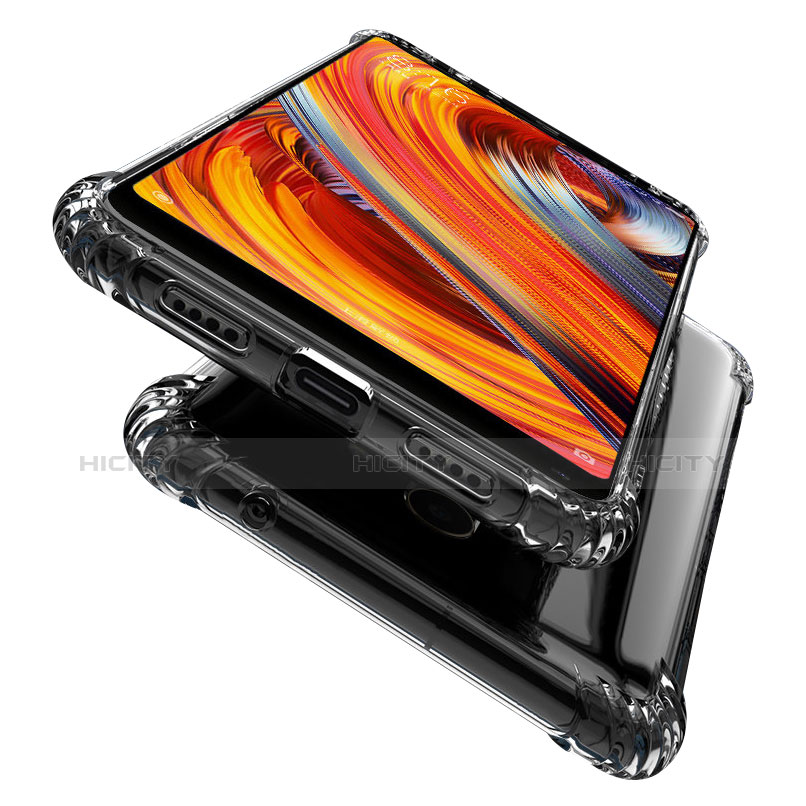 Silikon Schutzhülle Ultra Dünn Tasche Durchsichtig Transparent T06 für Xiaomi Mi Mix Evo Klar