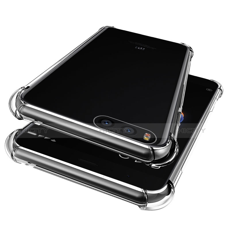 Silikon Schutzhülle Ultra Dünn Tasche Durchsichtig Transparent T06 für Xiaomi Mi Note 3 Klar