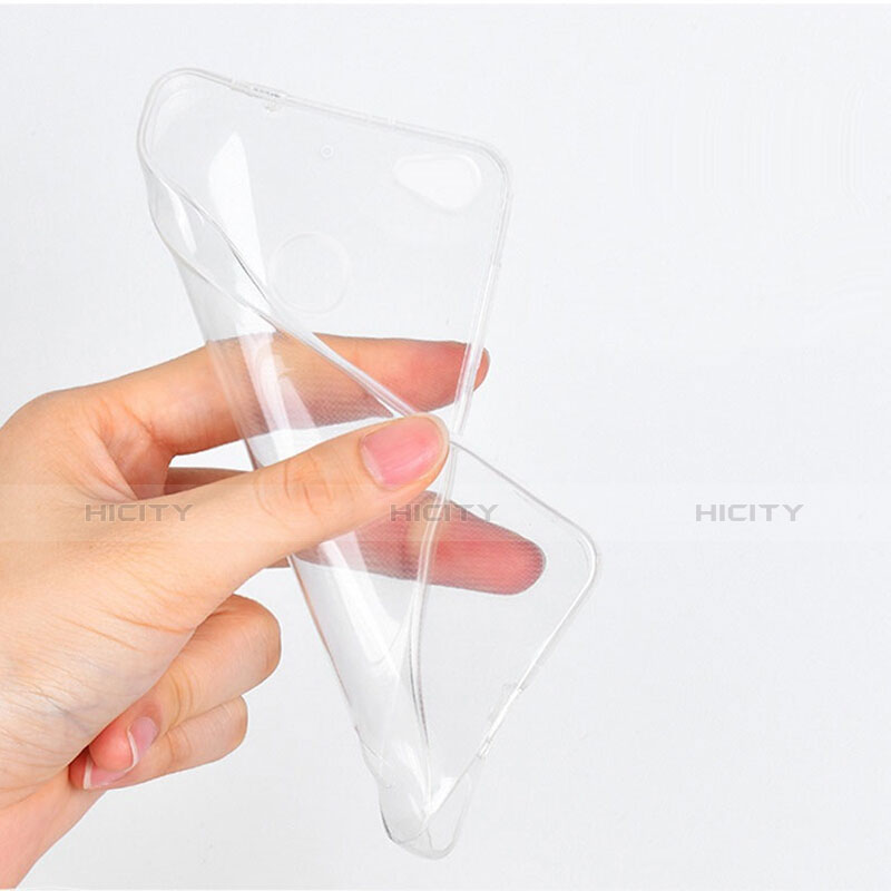 Silikon Schutzhülle Ultra Dünn Tasche Durchsichtig Transparent T06 für Xiaomi Redmi Note 5A Prime Klar groß
