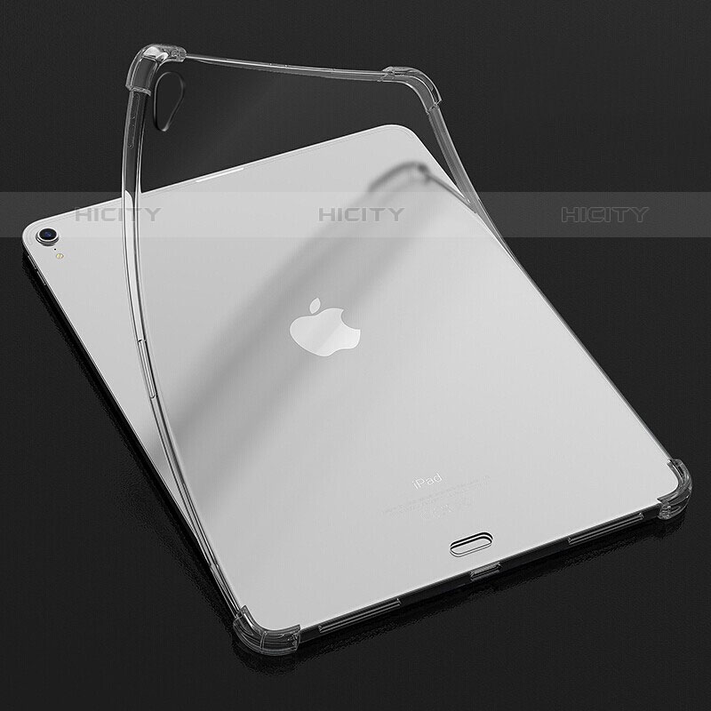 Silikon Schutzhülle Ultra Dünn Tasche Durchsichtig Transparent T07 für Apple iPad Air 4 10.9 (2020) Klar