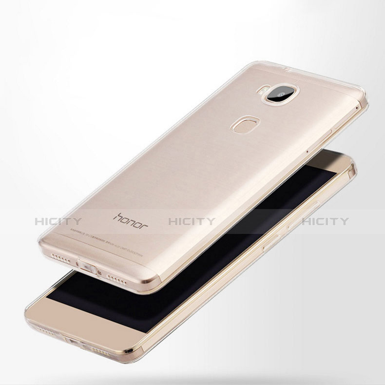 Silikon Schutzhülle Ultra Dünn Tasche Durchsichtig Transparent T07 für Huawei GR5 Klar Plus