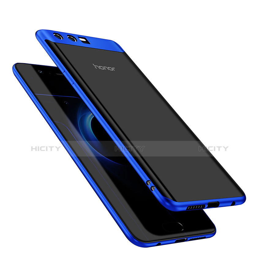 Silikon Schutzhülle Ultra Dünn Tasche Durchsichtig Transparent T07 für Huawei Honor 9 Premium Blau