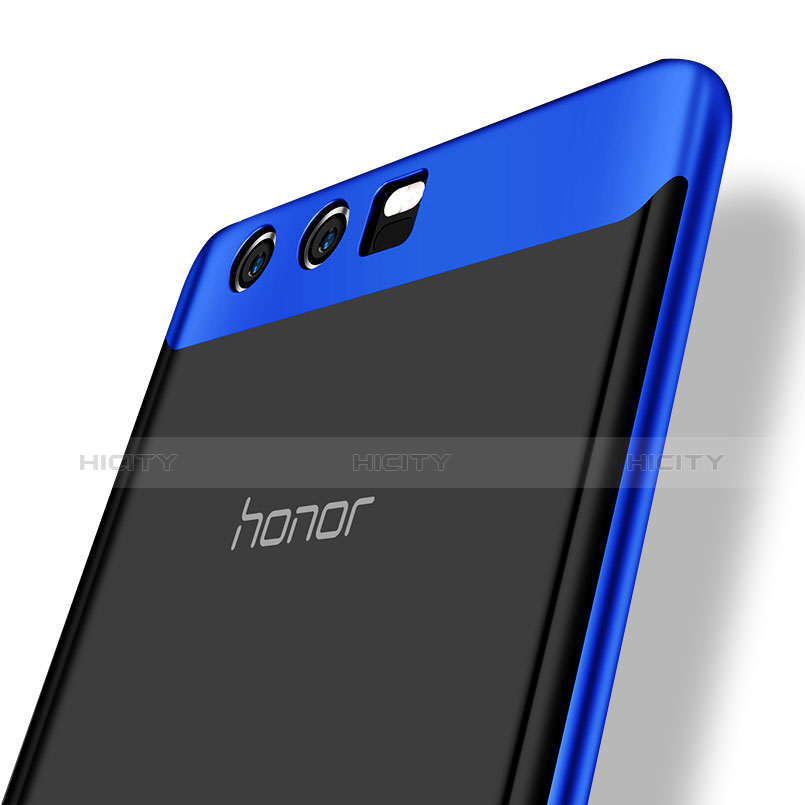 Silikon Schutzhülle Ultra Dünn Tasche Durchsichtig Transparent T07 für Huawei Honor 9 Premium Blau