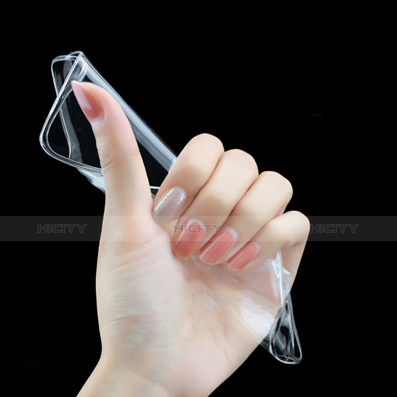 Silikon Schutzhülle Ultra Dünn Tasche Durchsichtig Transparent T07 für Huawei Honor Note 8 Klar groß