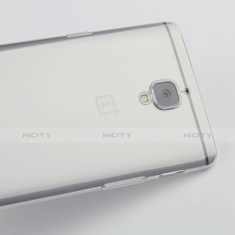 Silikon Schutzhülle Ultra Dünn Tasche Durchsichtig Transparent T07 für OnePlus 3T Klar groß