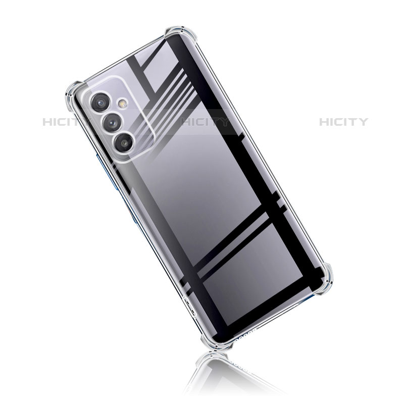 Silikon Schutzhülle Ultra Dünn Tasche Durchsichtig Transparent T07 für Samsung Galaxy M52 5G Klar Plus