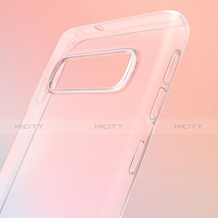 Silikon Schutzhülle Ultra Dünn Tasche Durchsichtig Transparent T07 für Samsung Galaxy S10 Plus Klar
