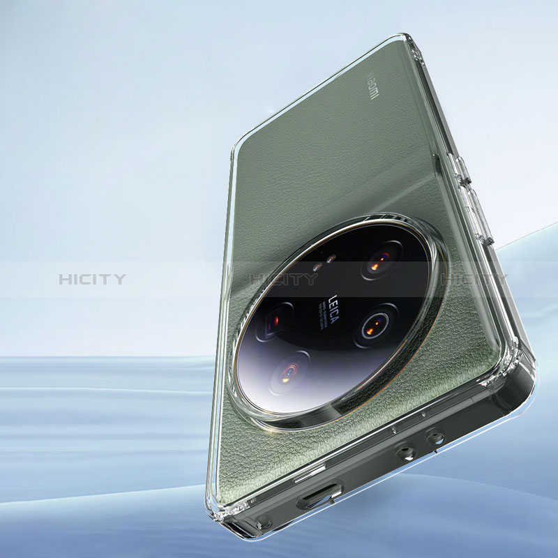 Silikon Schutzhülle Ultra Dünn Tasche Durchsichtig Transparent T07 für Xiaomi Mi 13 Ultra 5G Klar