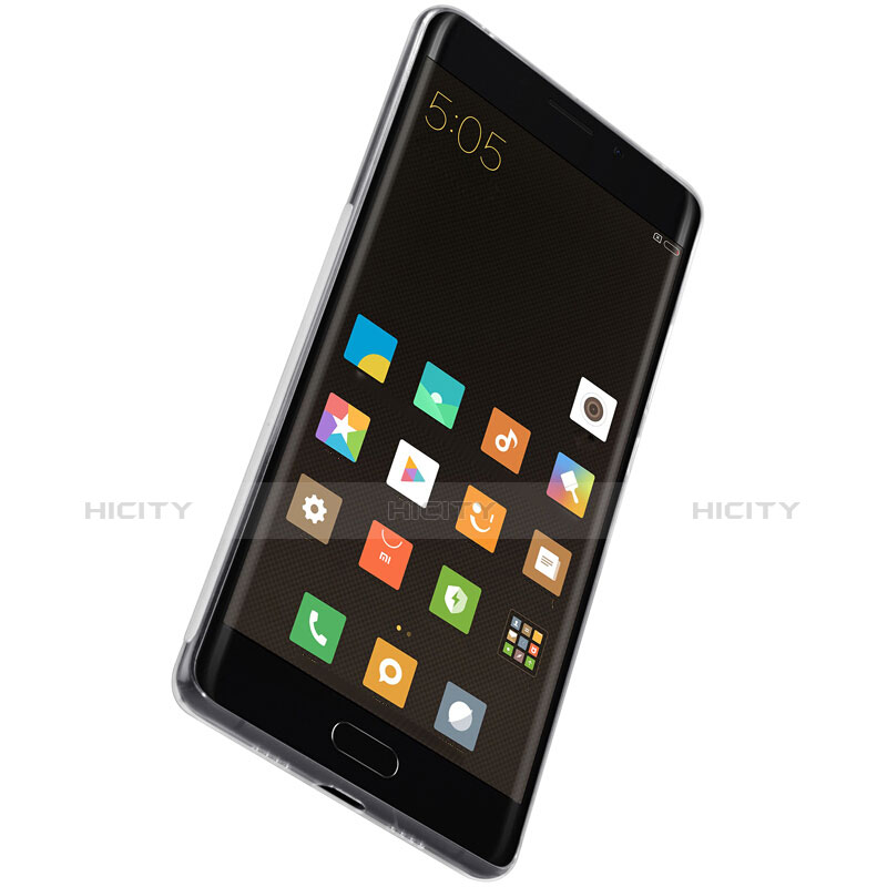 Silikon Schutzhülle Ultra Dünn Tasche Durchsichtig Transparent T07 für Xiaomi Mi Note 2 Special Edition Klar groß