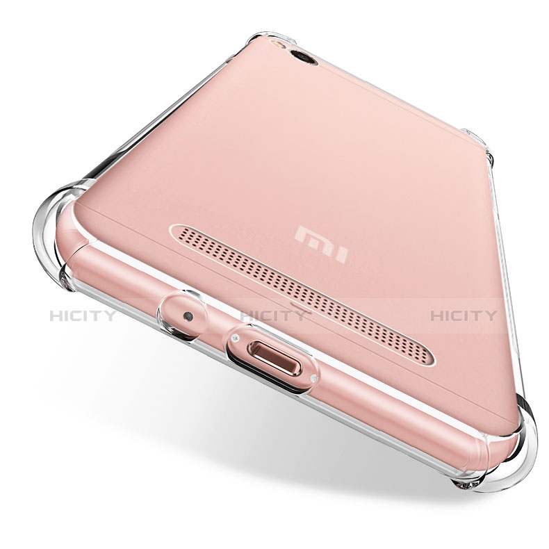Silikon Schutzhülle Ultra Dünn Tasche Durchsichtig Transparent T07 für Xiaomi Redmi 4A Klar