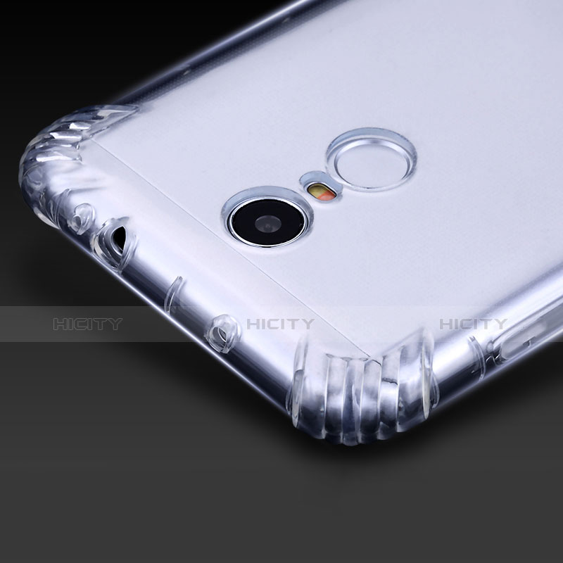 Silikon Schutzhülle Ultra Dünn Tasche Durchsichtig Transparent T07 für Xiaomi Redmi Note 3 Klar Plus